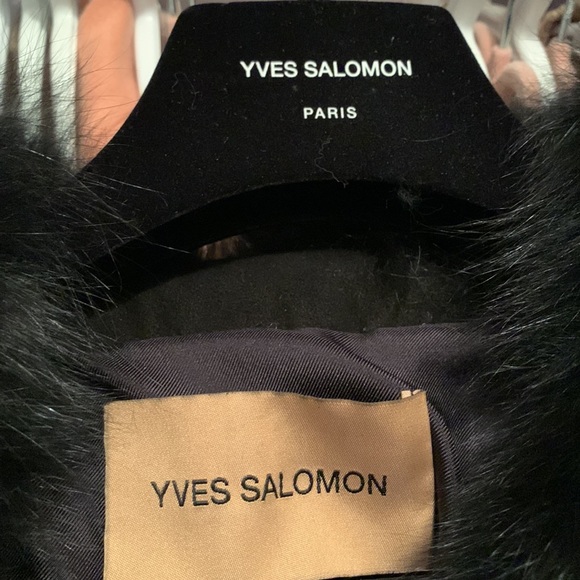 YVES Solomon Black fur vest new - Picture 5 of 11